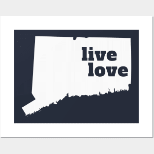 Connecticut - Live Love Connecticut Posters and Art